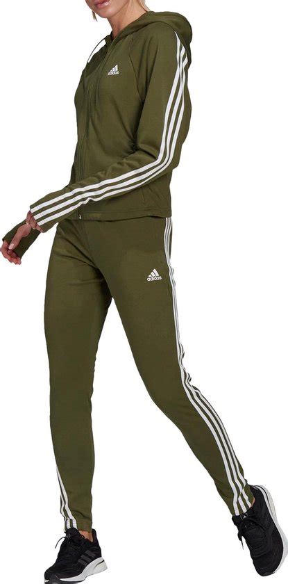 groen adidas trainingspak dames|Adidas trainingspak.